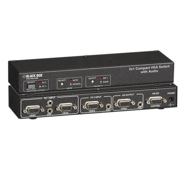 Black Box AC505A-2A-R2 VGA Video-Switch