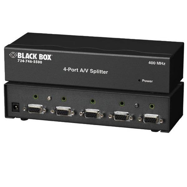 Black Box AC650A-4 VGA video splitter