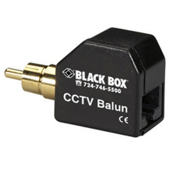 Black Box IC444A-RCA AV transmitter Schwarz Audio-/Video-Leistungsverstärker