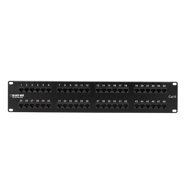 Black Box JPM648A 2U patch panel