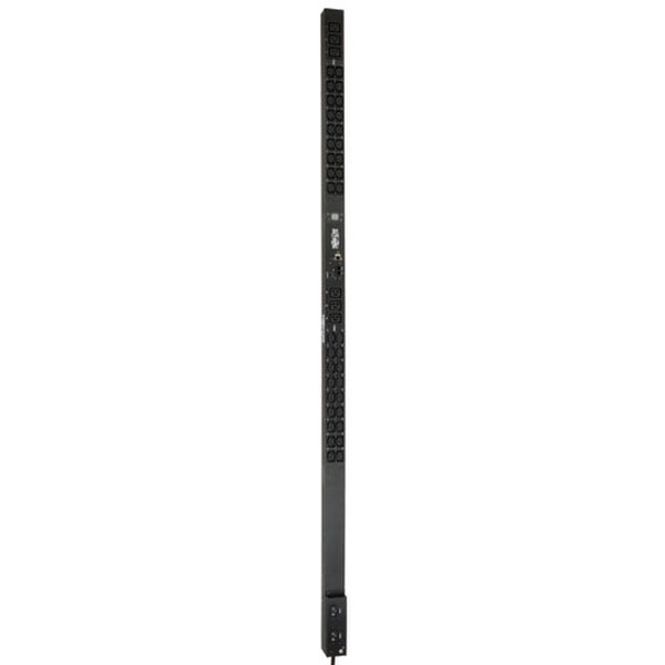 Tripp Lite TAA-Compliant 5/5.8kVA Single-Phase Monitored PDU, 208/240V Outlets (36 C13 & 6 C19), L6-30P, 10ft Cord, 0U Vertical