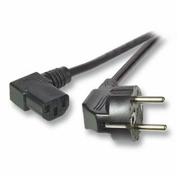 EFB Elektronik EK535.2 2m C13 coupler Black power cable