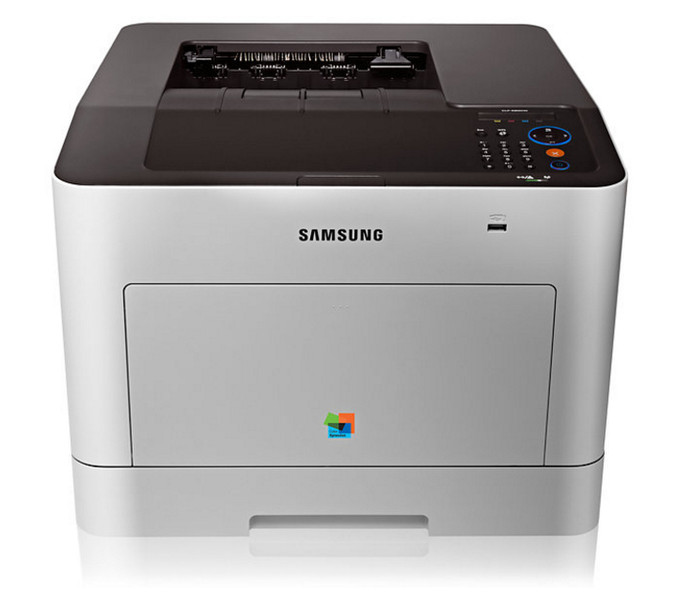 Samsung CLP-680DW Цвет 9600 x 600dpi A4 Wi-Fi Серый лазерный/LED принтер