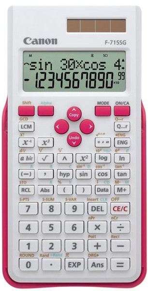 Canon F-715SG Pocket Scientific calculator Magenta,White