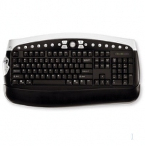 Kensington Pilotboard Multimedia Keyboard FR USB+PS/2 QWERTY Tastatur