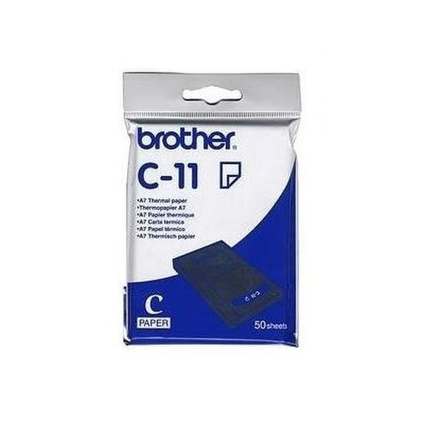 Brother C11 Thermal Paper Weiß Druckerpapier