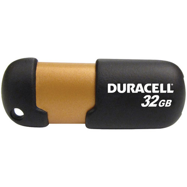Duracell 32GB USB 2.0 32GB USB 2.0 Type-A Black,Copper USB flash drive
