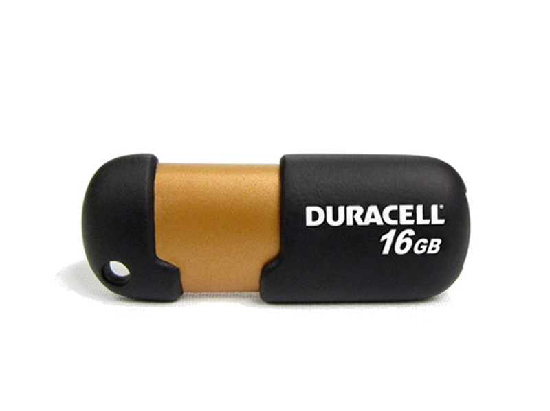 Duracell 16GB USB 2.0 16GB USB 2.0 Type-A Black,Copper USB flash drive