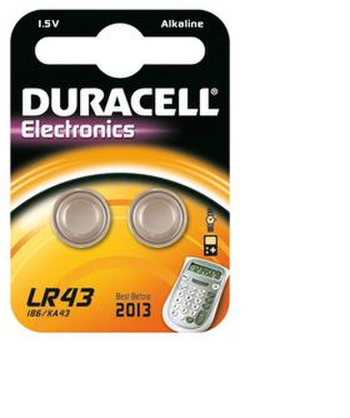 Duracell LR43 Щелочной 1.5В