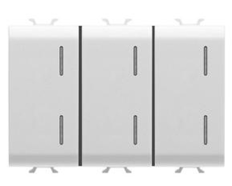 Gewiss GW10784 Weiß Druckknopf Panel