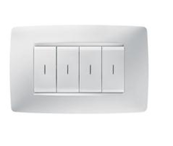 Gewiss GW10804 White push-button panel