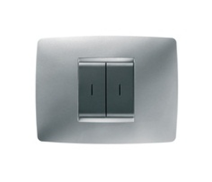 Gewiss GW12802 Black push-button panel