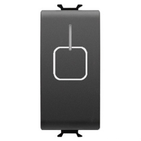 Gewiss GW12906 Black push-button panel