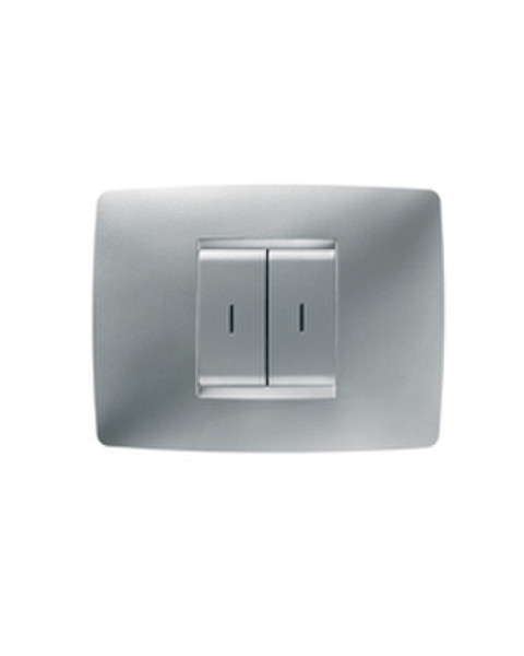 Gewiss GW14802 Titanium push-button panel