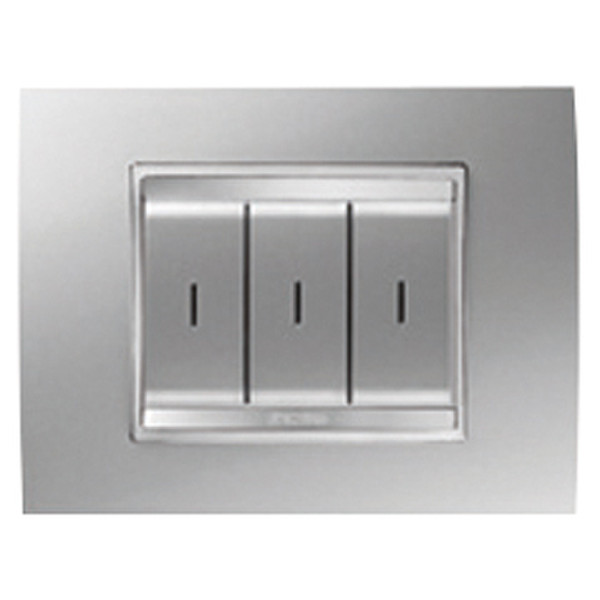 Gewiss GW14808 Титановый push-button panel