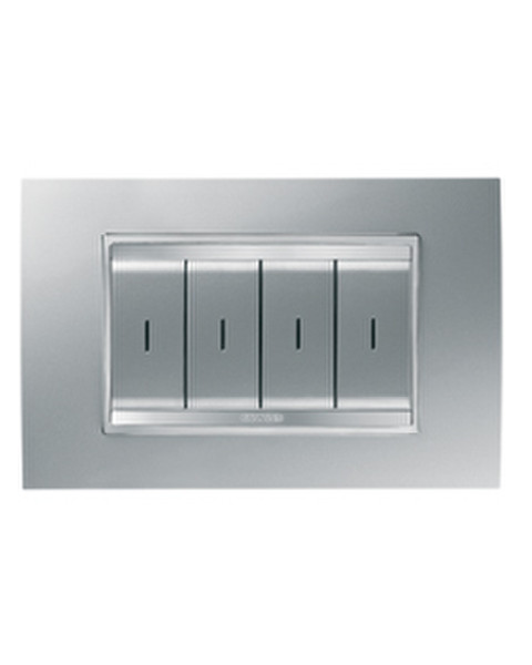 Gewiss GW14809 Титановый push-button panel