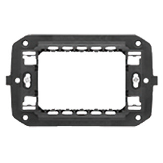 Gewiss GW16803 Black switch plate/outlet cover