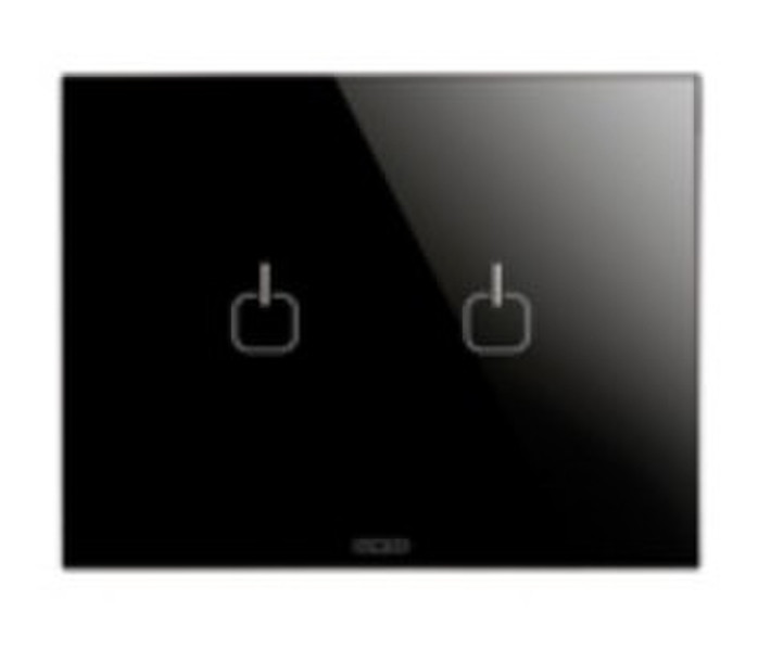 Gewiss GW16952CN Black push-button panel