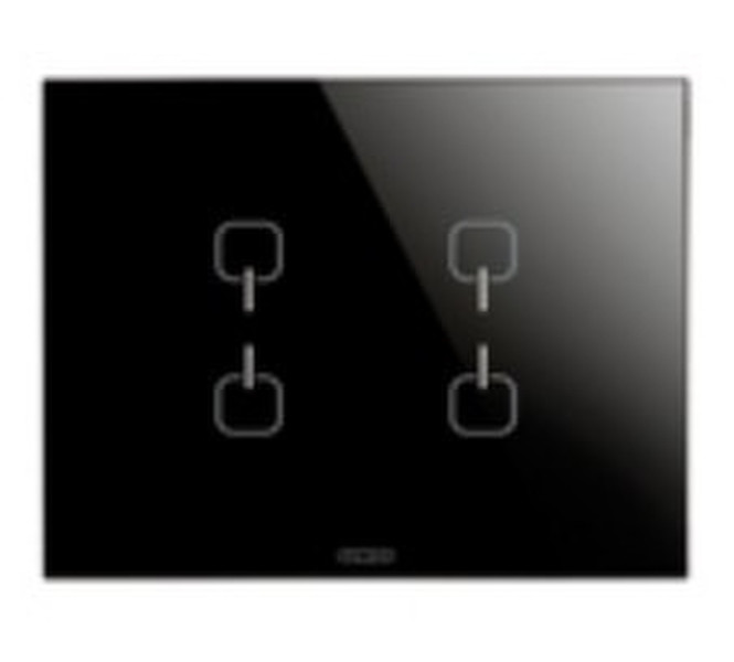 Gewiss GW16964CN Black push-button panel