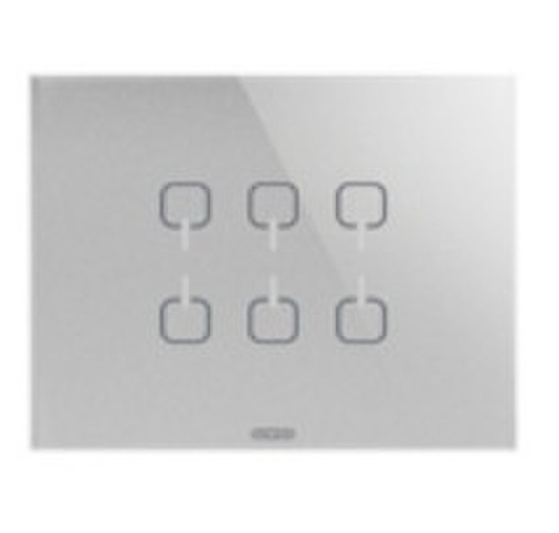 Gewiss GW16966CT Titanium push-button panel