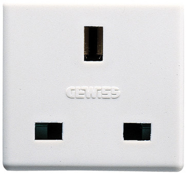 Gewiss GW20208 Type G (UK) White outlet box