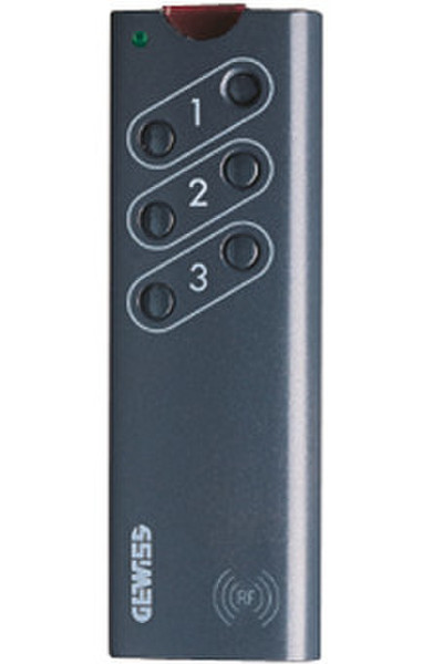 Gewiss GW20963 RF Wireless push buttons Black remote control