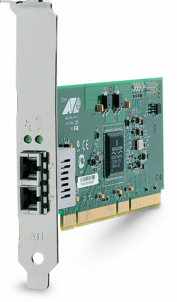 Allied Telesis 1000SX (SC or LC) desktop fiber Gigabit Network Interface Card (PCI-X) 1000Mbit/s networking card