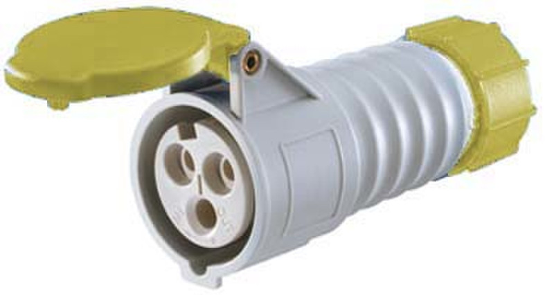 Gewiss GW63002 3P+E Yellow wire connector