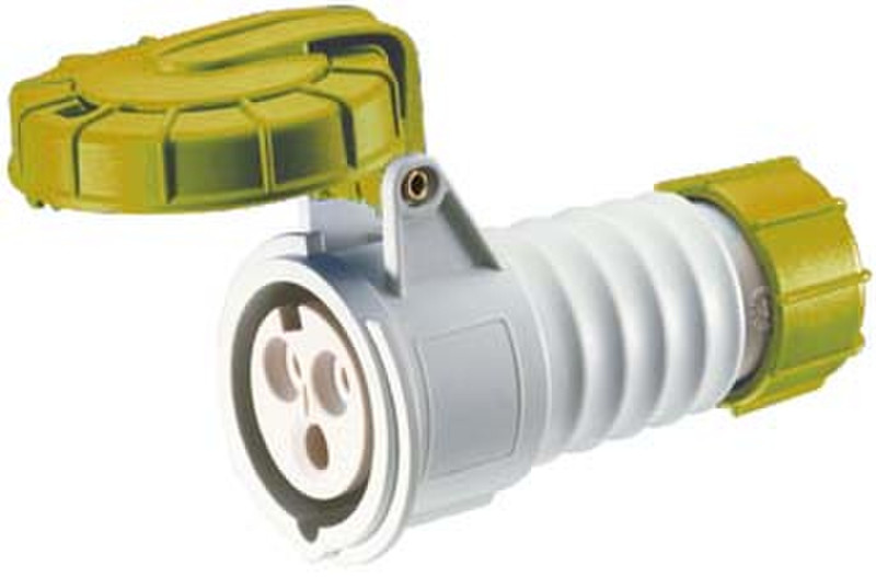 Gewiss GW63023 2P+E Yellow wire connector