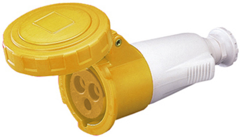 Gewiss GW63045 2P+E Yellow wire connector
