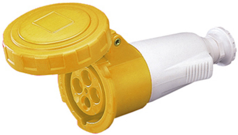 Gewiss GW63046 3P+E Yellow wire connector