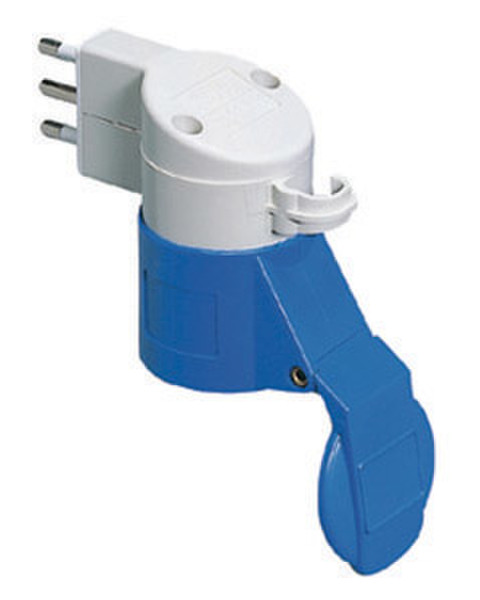 Gewiss GW64208 Blue power plug adapter
