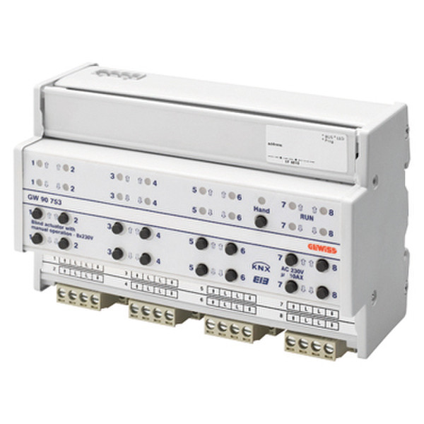 Gewiss GW90753 IP20 White electrical actuator
