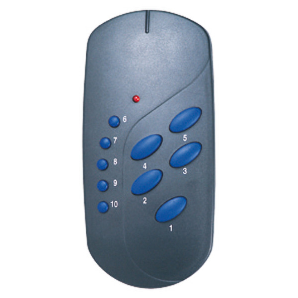 Gewiss GW90791 IR Wireless press buttons Black remote control