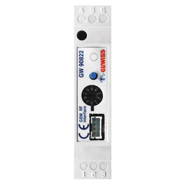 Gewiss GW90822 Беспроводной RF Нажимные кнопки Белый пульт дистанционного управления