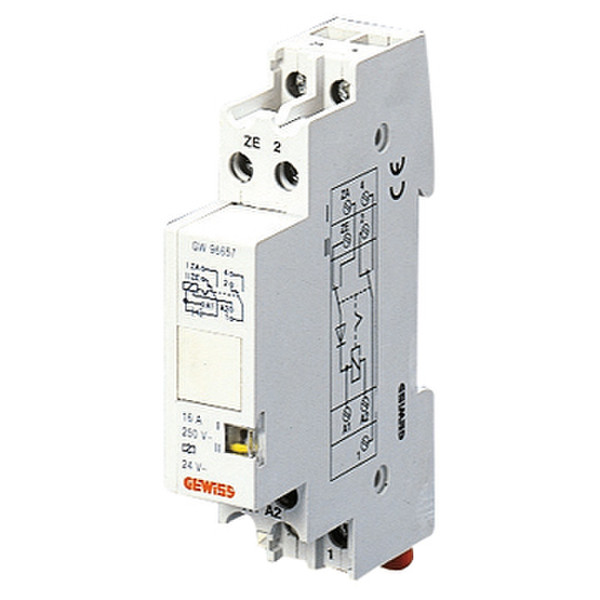 Gewiss GW96652 1 White electrical relay