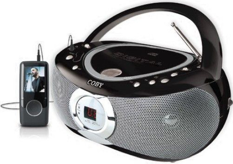 Coby CXCD230 Personal CD player Черный, Cеребряный