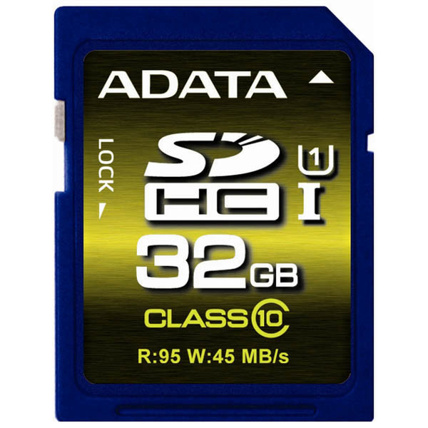 ADATA SDHC 32GB 32ГБ SDHC UHS Class 10 карта памяти