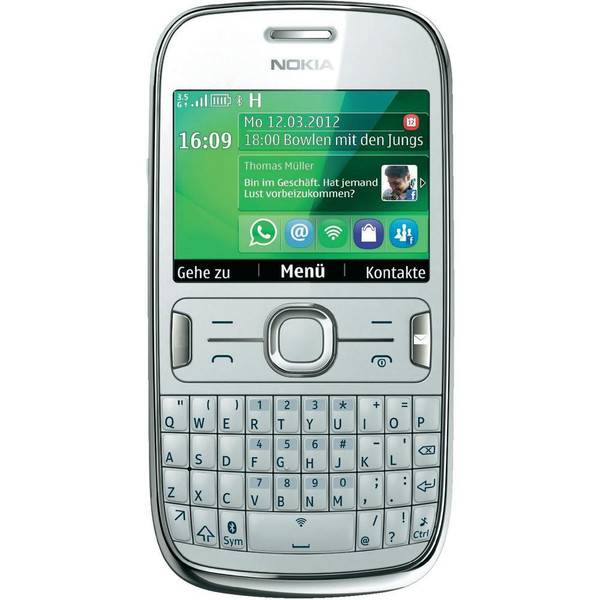 Nokia Asha 302 Weiß