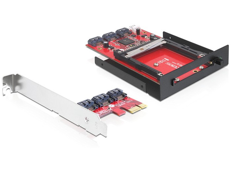 DeLOCK 61963 Eingebaut PCMCIA,SATA Schnittstellenkarte/Adapter