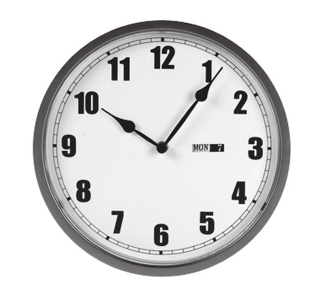 Unilux Momento Quartz wall clock Kreis Weiß