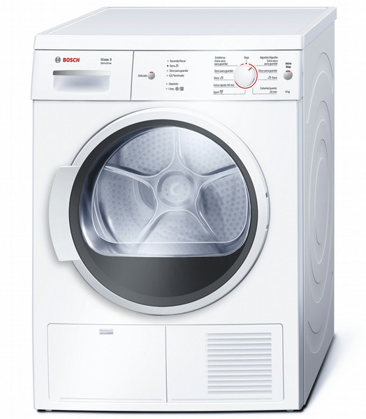 Bosch WTE86111EE freestanding Front-load 8kg C White tumble dryer