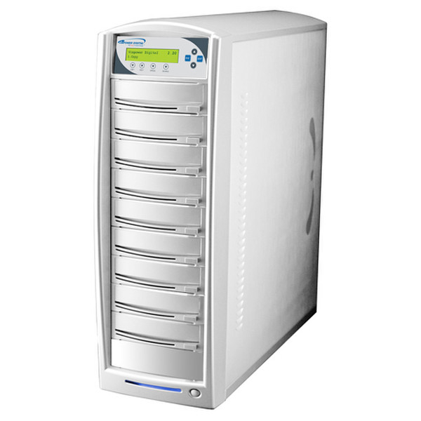 Vinpower Digital SharkNet DVD/CD 1:8 Optical disc duplicator Silver