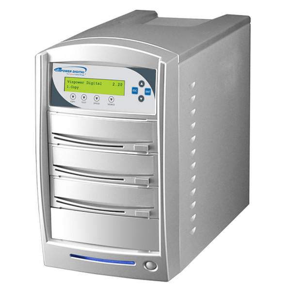 Vinpower Digital SharkNet DVD/CD LS 1:2 Optical disc duplicator Silver