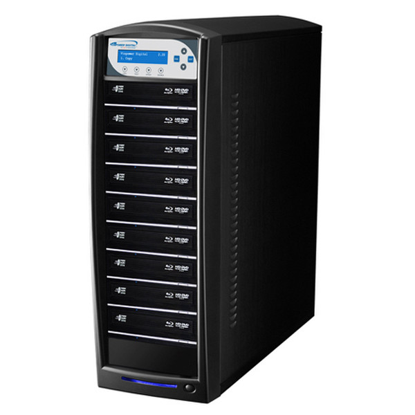 Vinpower Digital SharkBlu SATA BDXL Blu-ray/DVD/CD HDD-9 HDD duplicator Black