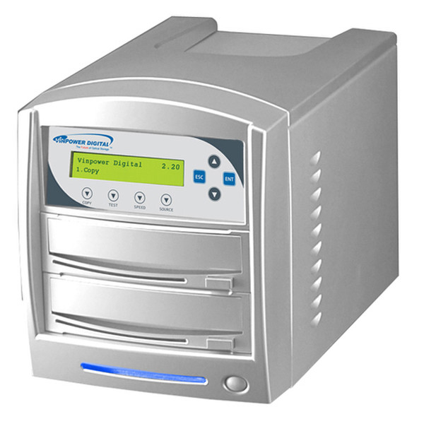 Vinpower Digital SharkNet DVD/CD 1:1 Optical disc duplicator Silver