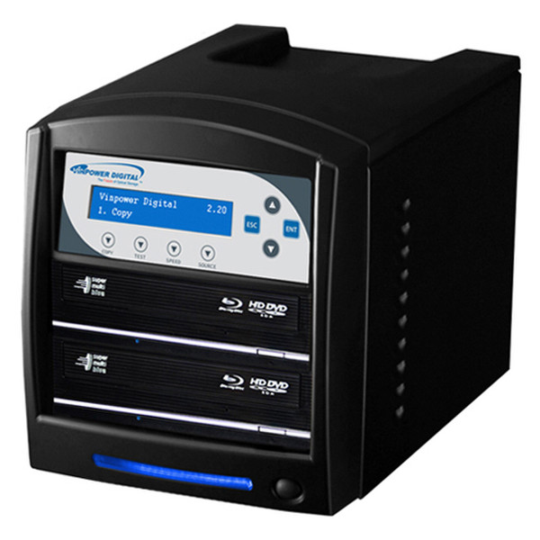 Vinpower Digital SharkBlu SATA Blu-ray/DVD/CD HDD-2 HDD duplicator Black