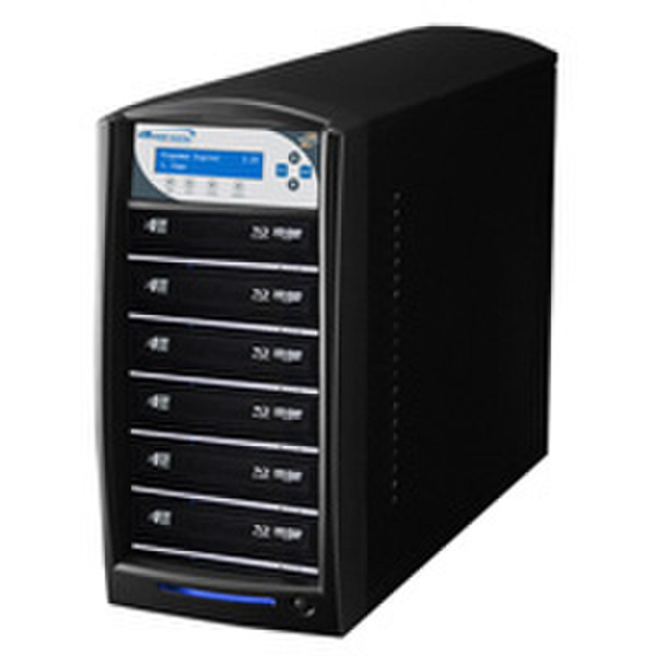Vinpower Digital SharkBlu LightScribe Blu-ray/DVD/CD HDD:6 Optical disc duplicator Black