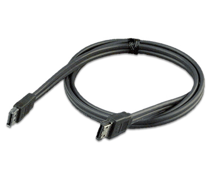 Addonics AASA2SA100C 1m SATA eSATA Black SATA cable
