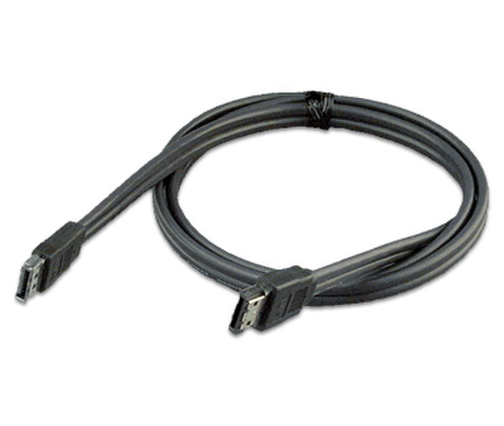 Addonics AASA2SA100C 1m SATA eSATA Schwarz SATA-Kabel